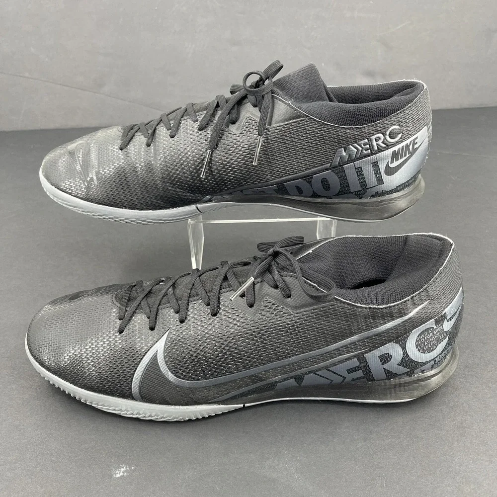 Nike Mercurial Superfly 7 Soccer Cleats Shoes MENS Academy Black Lace Up SIZE 13 - Picture 2 of 16